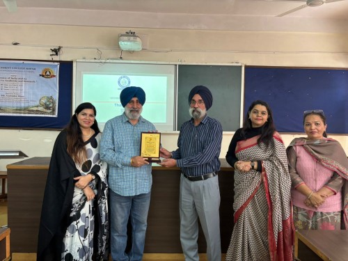  2026-03-02 A Special Lecture On Census Was Organized At Government College Ropar
